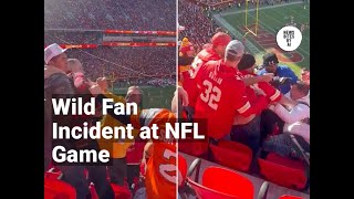 Fan Charged After Wild Broncos vs Chiefs Game Incident [upl. by Lazos]