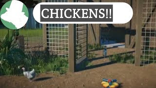 Sussex Chicken Habitat  Oak Hill City Zoo Eps22  Planet Zoo Speedbuild [upl. by Charbonneau736]