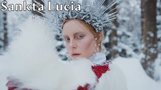 Sankta Lucia  Natten går tunga fjät  Swedish Christmas Folk Song [upl. by Anitsyrhk206]