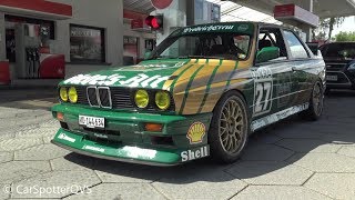 BMW M3 E30 with M5 E39 S62 V8 Engine  Start up REVS and POWERSLIDE at the Nürburgring [upl. by Aehsat]