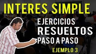 INTERES SIMPLE  EJERCICIO 3  EMIR VARGAS [upl. by Enrev]