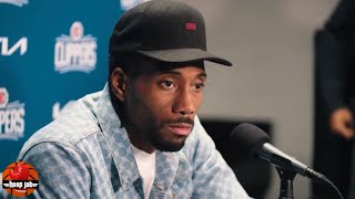 Kawhi Leonard On James Harden amp The Clippers 130125 Loss To The Lakers HoopJab NBA [upl. by Eduam163]