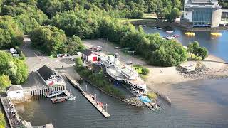 DJI Mini 3 Pro Drone Loch Lomond amp Balloch Castle [upl. by Naujled]