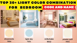 2024 Interior Design Trends Top 30 Asian Paints Light Colour Combination With Code For Bedroom [upl. by Airenahs119]