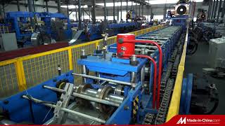 Automatic High Speed Metal Deck Floor Decking Roll Former Making Machine [upl. by Vaenfila]