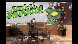 PlantsVsZombies T1 C3 zombot atack  Plantas Vs Zombis  Plants Vs Zombies PlantsVsZombies [upl. by Inattirb]