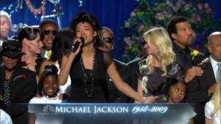 Michael Jackson Memorial  Heal The World HD [upl. by Tito]