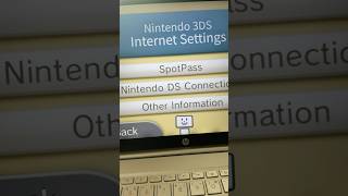 Nintendo 3DS Internet settings THE BEST short [upl. by Levesque]