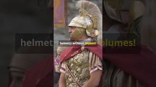 Why Roman helmets have plumes shorts history [upl. by Dane]