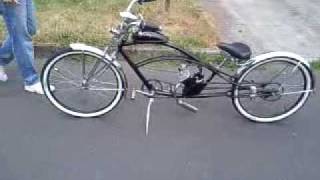 stretched 80cc motorized bike [upl. by Lander]