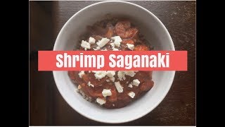 SHRIMP SAGANAKI  Easy Healthy Recipe [upl. by Myke303]