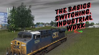 Freight Yard Switching And Industrial Work Part 1 [upl. by Suolkcin]