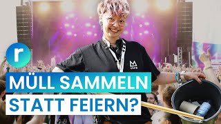 Arbeiten auf dem Festival Kann die Crew trotzdem feiern  reporter [upl. by Hunger]