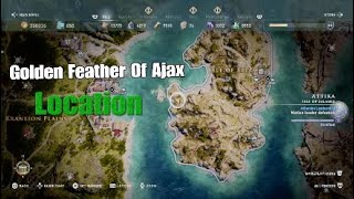 Assassin creed Odyssey  Golden feather Of Ajax for Xenia  Quest Location [upl. by Jerry]