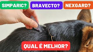 Simparic Bravecto Nexgard funcionam Protegem contra infestações e doença do carrapato [upl. by Adelheid]