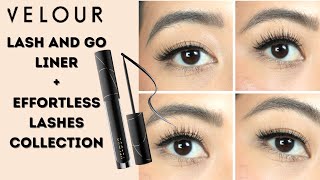 MY EYELASH ROUTINE STRAIGHT ASIAN LASHES  VELOUR EFFORTLESS LASHES TRY ON  VELOUR LASH AND GO [upl. by Gnoz]