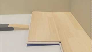 Sistema de instalación Lock para parquet y laminado [upl. by Meid]