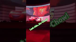 Kachow for now Lightning McQueen disneyvlog kachow lightningmcqueen shorts [upl. by Assilav185]