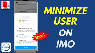 How to Minimize  Unminimize Any User on Imo New Update [upl. by Mcafee322]