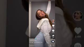 Addison Rae throwing it back in tiktok [upl. by Nwatna]