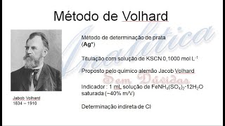 Equilíbrio solubilidade 9 Volumetria de precipitação Metodo de Volhard e retrotitulação [upl. by Martijn]