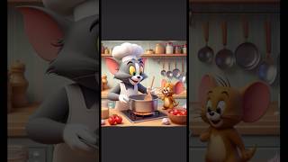 Tom And Jerry Cooking 🧑‍🍳 shorts cartoon tomandjerry [upl. by Mccoy]