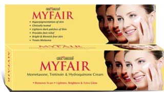 how to use my fair creambenefitsuse side effects fairness cream review [upl. by Conrad761]