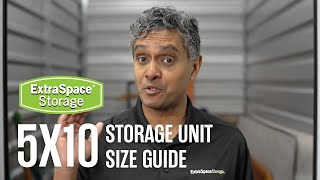 5x10 Storage Unit Size Guide [upl. by Akkina]