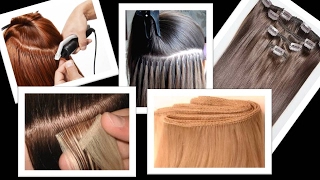 5 TIPOS DE EXTENSIONES PARA CABELLO  PROS Y CONTRAS [upl. by Va88]