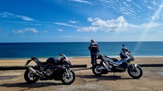 Honda xadv 750  Plymouth Barbican  Slapton Sands  Exeter Quay [upl. by Asi]