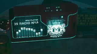 Cyberpunk 2077  quotRadio Nya 14939quot  Neco arc radio mod [upl. by Torre725]