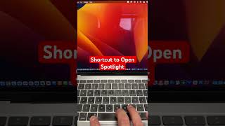 Shortcut to Open Spotlight on Mac [upl. by Nimesh]