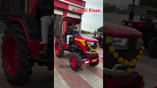 Mahindra jivo 225 di 4wd  small tractor 4×4 4wd minitractor tractor shorts [upl. by Ignatz]