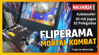 Fliperama Mortal Kombat 32quot [upl. by Ladew]