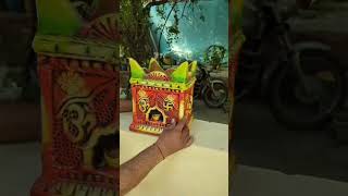 तुलसी जी को नये गमले मे लगाया  New Tulsi Plantter in my garden Deewali decoration [upl. by Behah269]