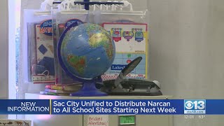 Overdose medication Narcan being made available in Sacramento city schools [upl. by Admana68]