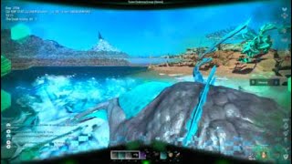 Ark Survival Ascended  Pvp clip dump [upl. by Eelhsa134]