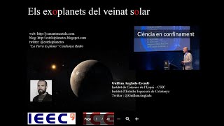 Ciència en confinament 3n Els exoplanetes del veïnat solar Guillem AngladaEscudé [upl. by Kehoe716]