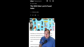 🧳 Ubers 2024 Lost amp Found Index From Wallets to Jeep Engines 🚗 [upl. by Amer821]