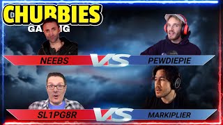 Neebs VS PewDiePie  Sl1pg8r VS Markiplier UCC First Quarter final  Conan [upl. by Annenn]