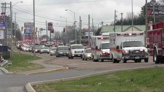 Funeral Procession for FirefighterEMT Zach Shultz [upl. by Anurb]