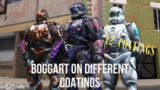 Boggart Eaglestrike kit shown on 12 different coatings  Halo Infinite [upl. by Meingoldas]