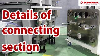 【KOSMEK】Robot Cart Connection！！Automatic Workpiece Loading into Machining Equipment [upl. by Nikolaos]