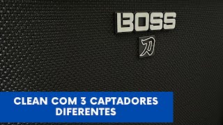 Boss Katana GEN3  CLEAN com Single Humbucker e P90  Rodrigo Mellegari [upl. by Anotal50]