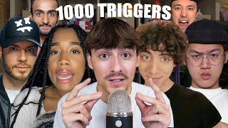 ASMR 1000 TRIGGERS WITH ASMRTIST [upl. by Ecirpac]