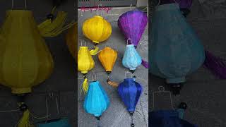 Hoi An bamboo silk lanterns  Mix size and color [upl. by Debbi]