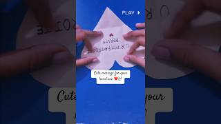 Easy gift with paper 😍❤️ trending diy handmade gift papercraft viralvideo 5minutecrafts [upl. by Manvell]