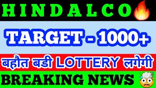 Hindalco share latest news  Hindalco share price  Hindalco share news [upl. by Caddaric]