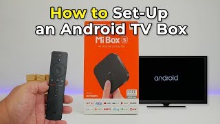 How To Setup An Android TV Box [upl. by Etat239]