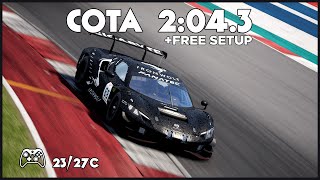 ACC Hotlap  COTA Ferrari 296 GT3 2043 Free setup [upl. by Lark308]